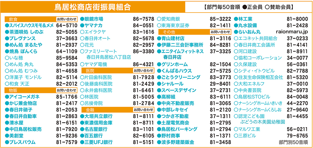 鳥居松商店街振興組合